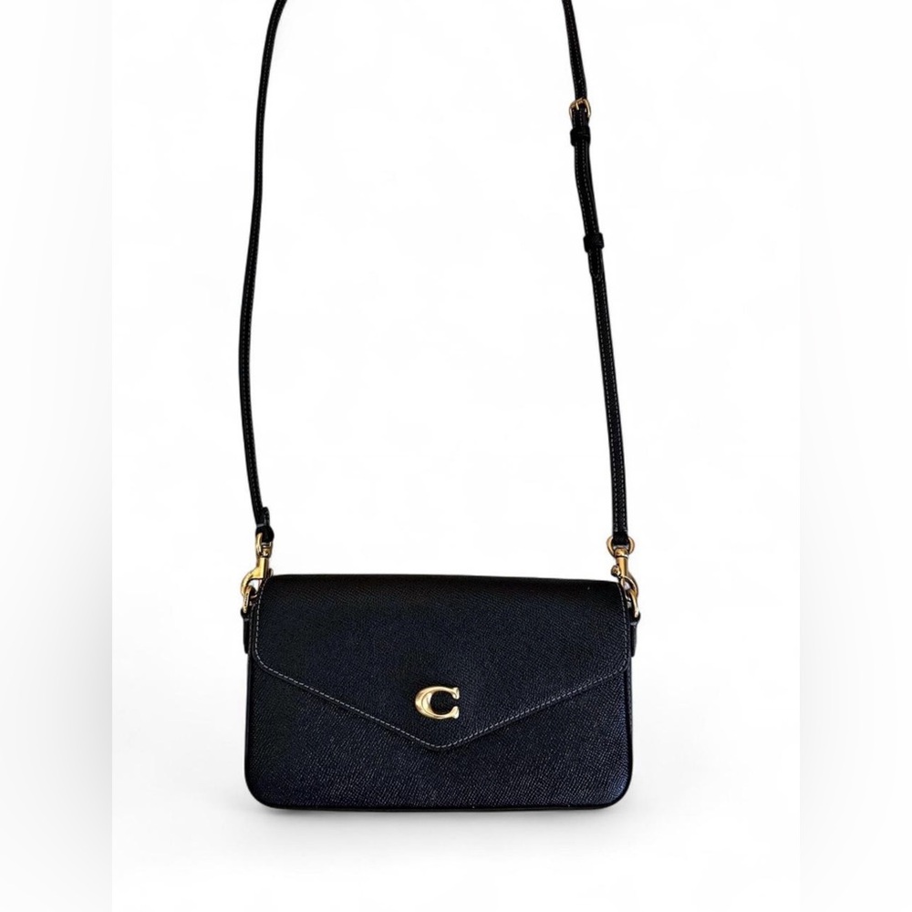 Black Coach Wyn Crossbody Bag & Card Case
